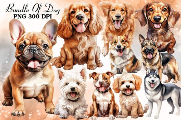 Download Popular Cute Dog Watercolor Clipart - Watercolor Collection